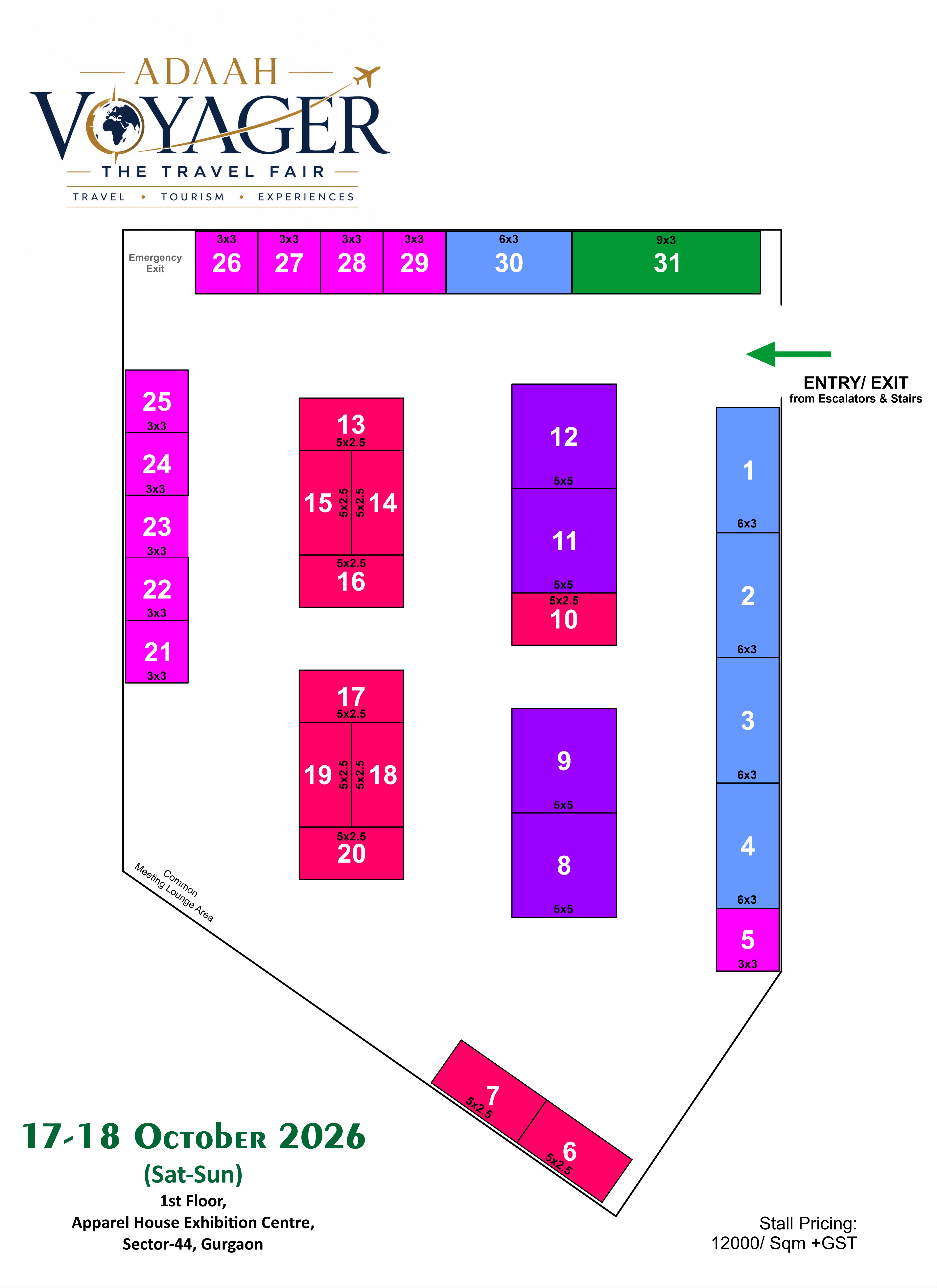 Exhibition Floor Plan Layout